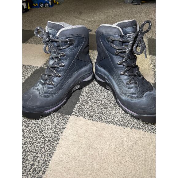 Columbia thinsulate black hiking boots womens 8 outdoor gorpcore utility chore - Picture 5 of 8